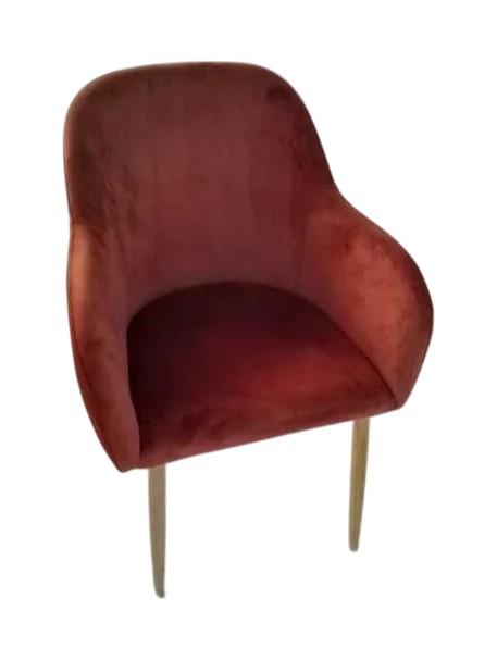 Jilphar Furniture Modern Customizable Dining Chair with Golden Legs JP1181C