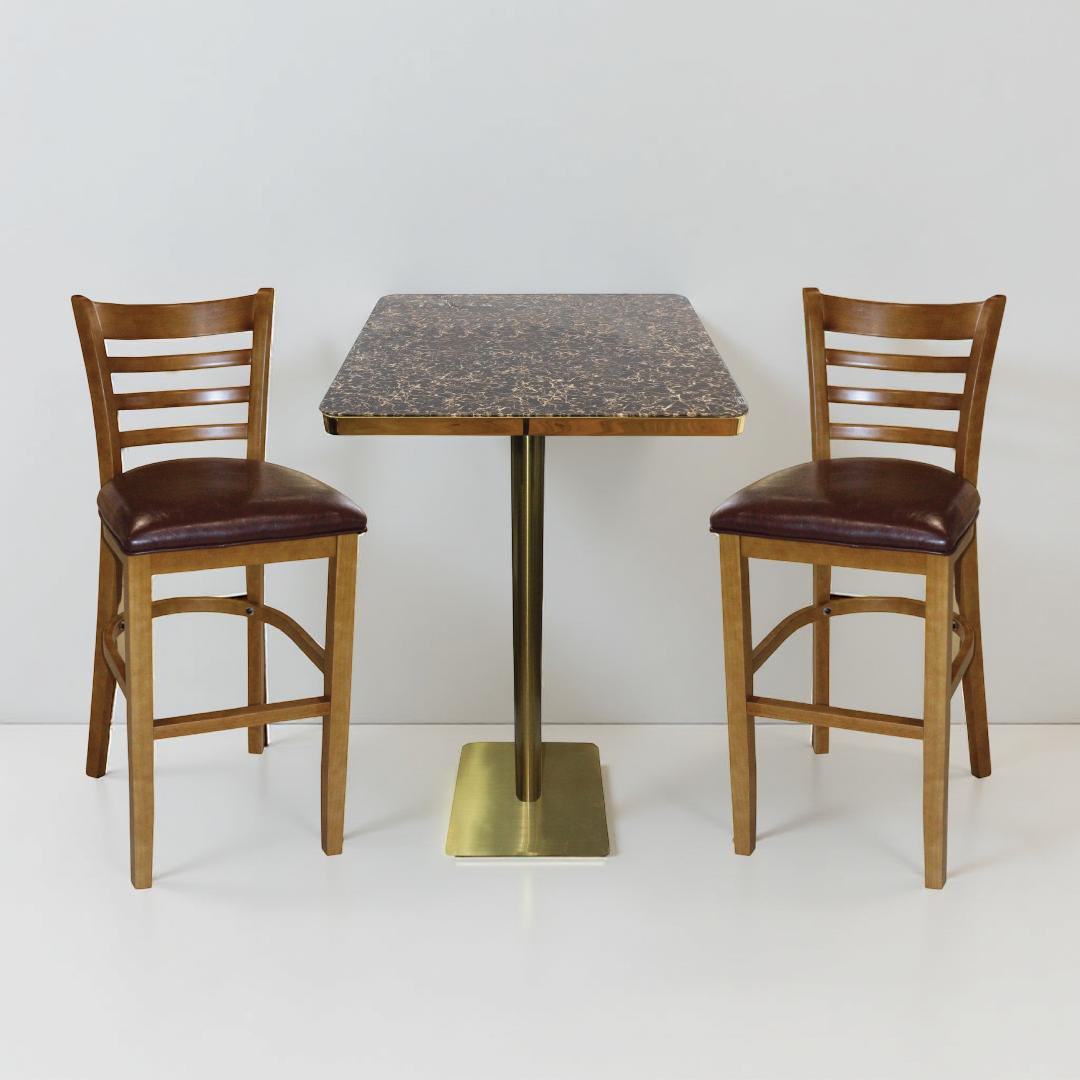 Jilphar Furniture 1+2 Bar  Table & Chair set JP1004B/3078/2099