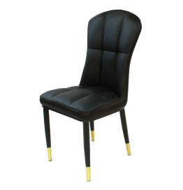 Jilphar Furniture Modern Dining Chair with metal legs JP1091